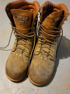 3M Thinsulate Brown Men's Work Boots - Insulated Lace-Up